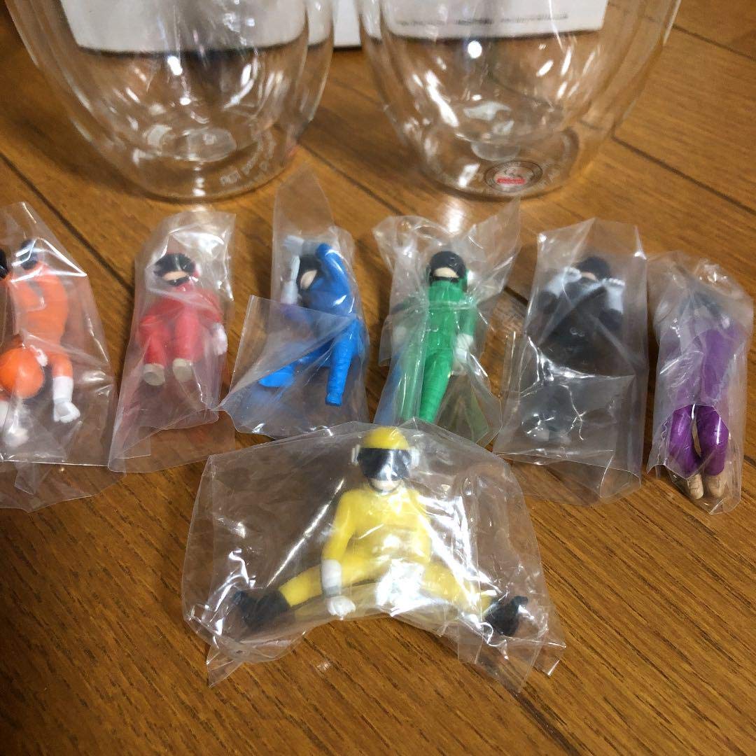 Amazon.co.jp: ボダムペアグラス＆コップのフチ子 X エイトレンジャー